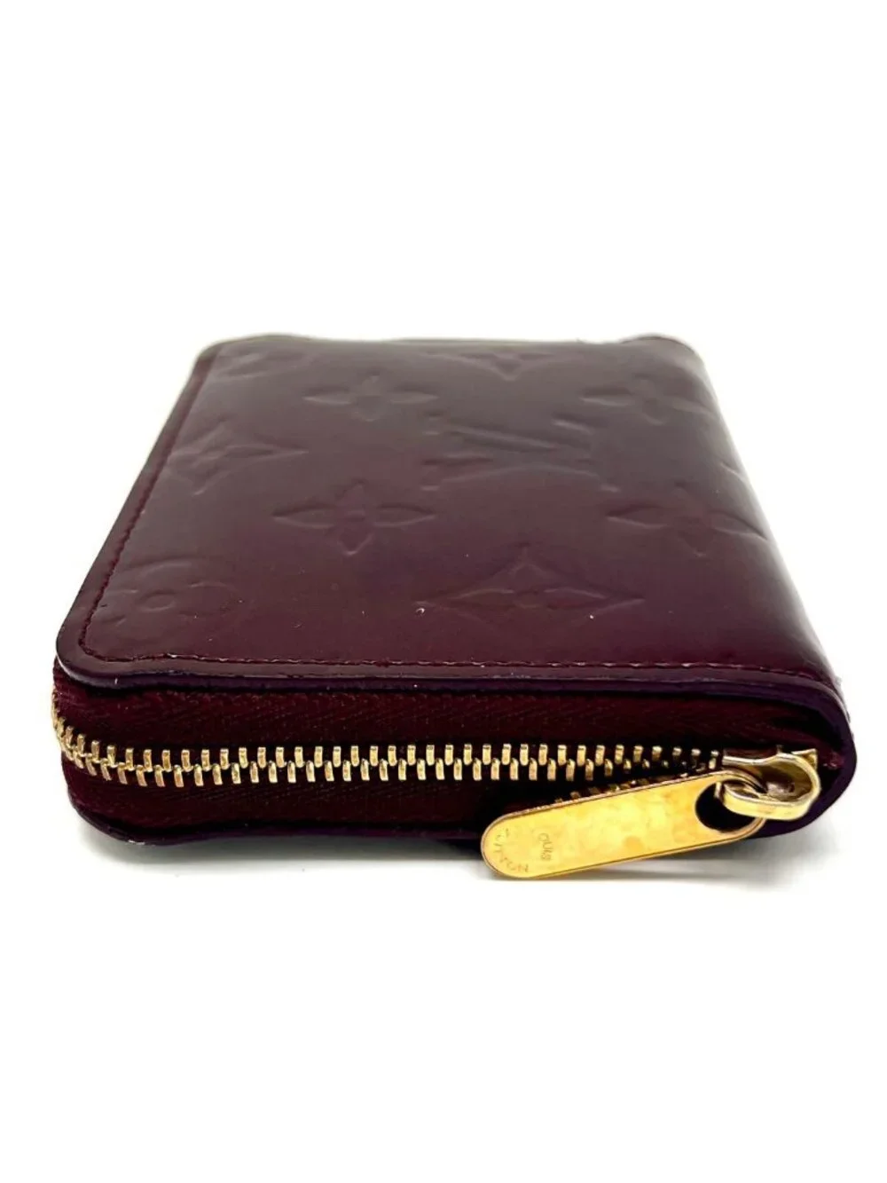 Louis Vuitton Vernis Zippy Coin Purse Rouge Fauvist